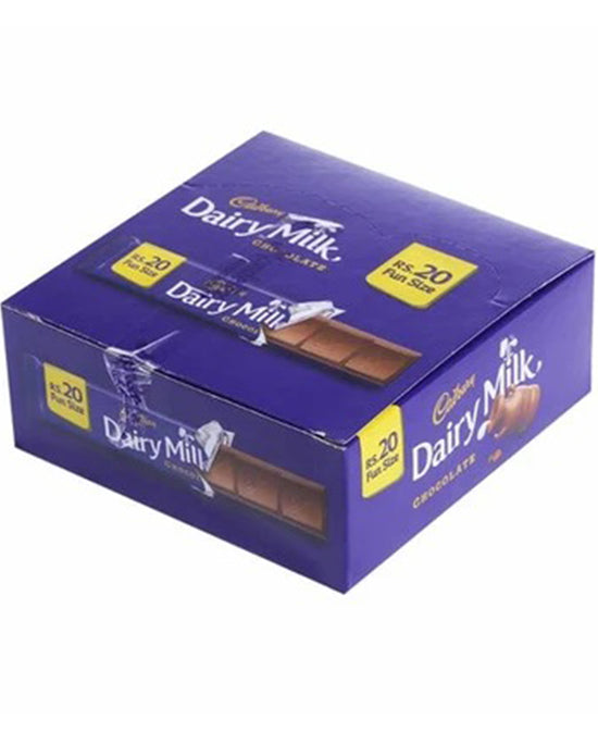 Cadbury Dairy Milk Chocolate 10g x 24