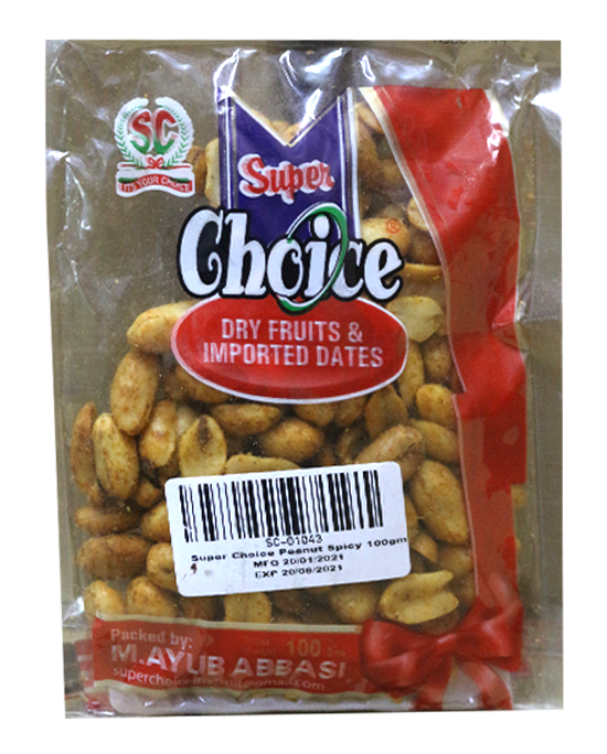 Choice Peanut Spicy 100g