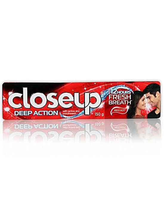 Closeup Tooth Paste Deep Action Red Hot 160g