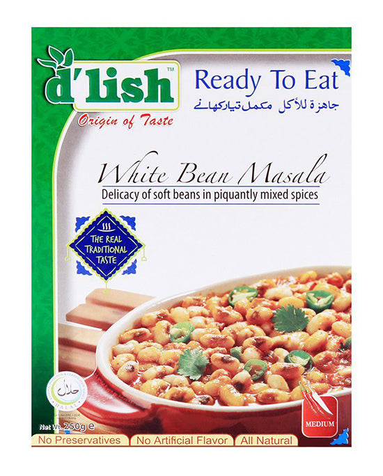 D'Lish White Bean Masala 250g