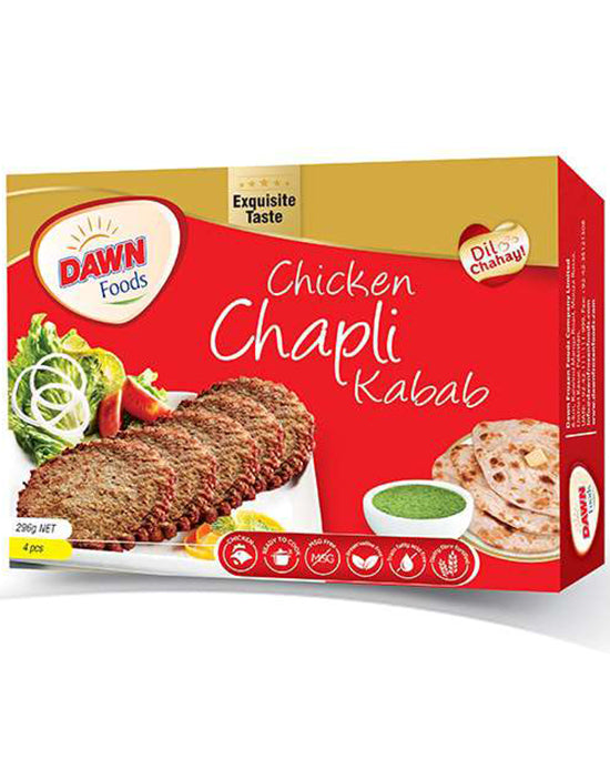 Dawn Frozen Foods Chicken Chapli Kabab 4's Box