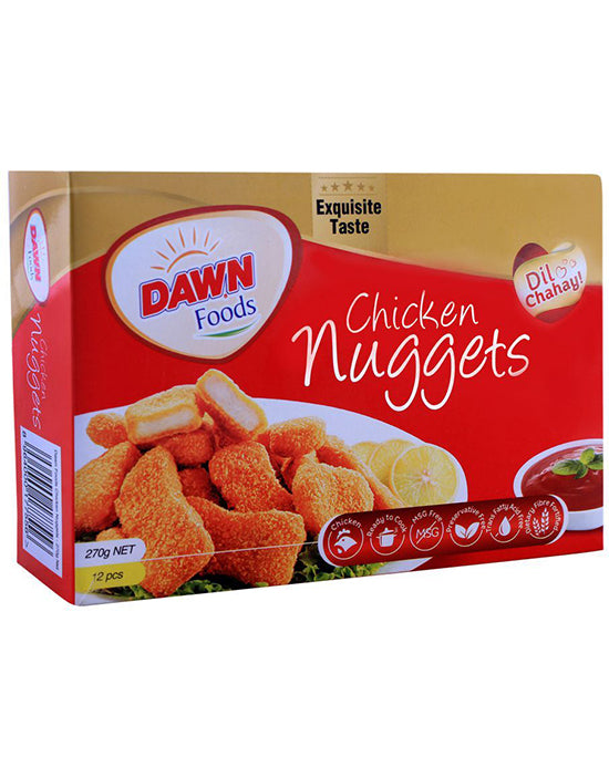 Dawn Frozen Foods Chicken Nuggets 270g Box
