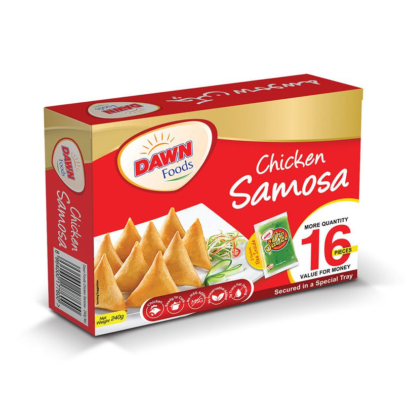 Dawn Frozen Foods Chicken Samosa 16's Box