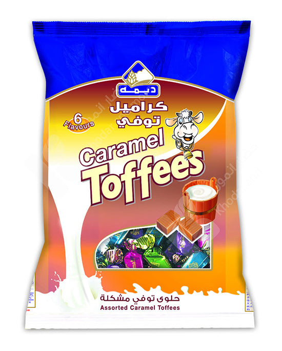 Deemah Assorted Caramel Toffee 1000g