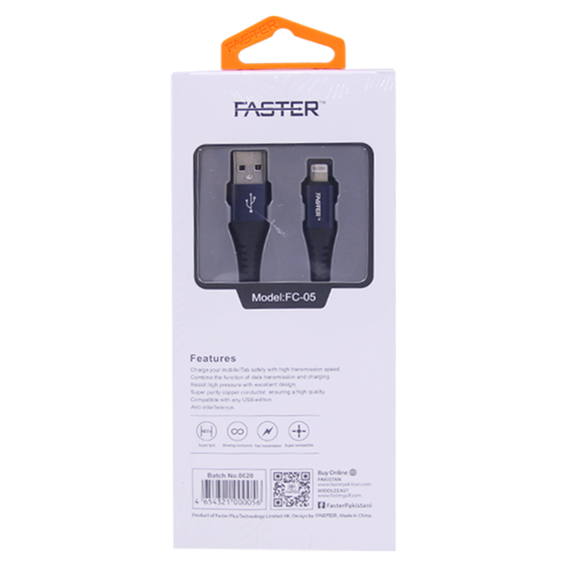 Faster 2A iOS Data Cable - FC05