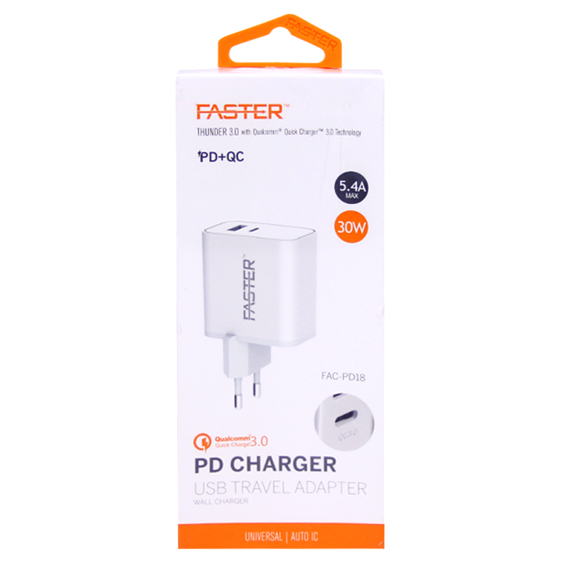 Faster  PD CHARGER - FAC-PD18