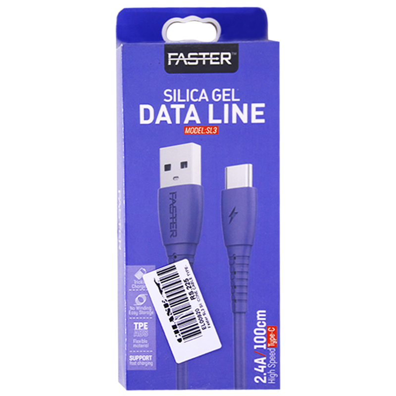 Faster Silicone Cable TYPE-C - SL3