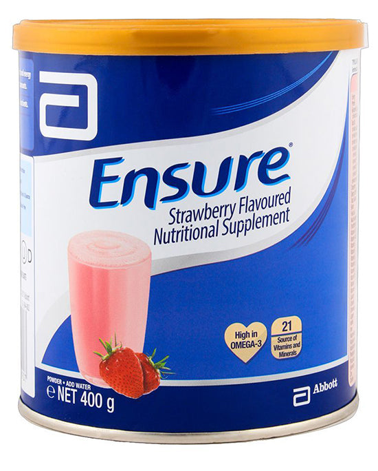 Ensure Milk Powder 400g Strawberry