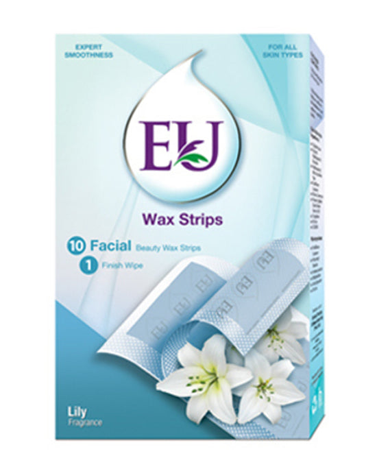 Eu Wax Strips Lily 10s