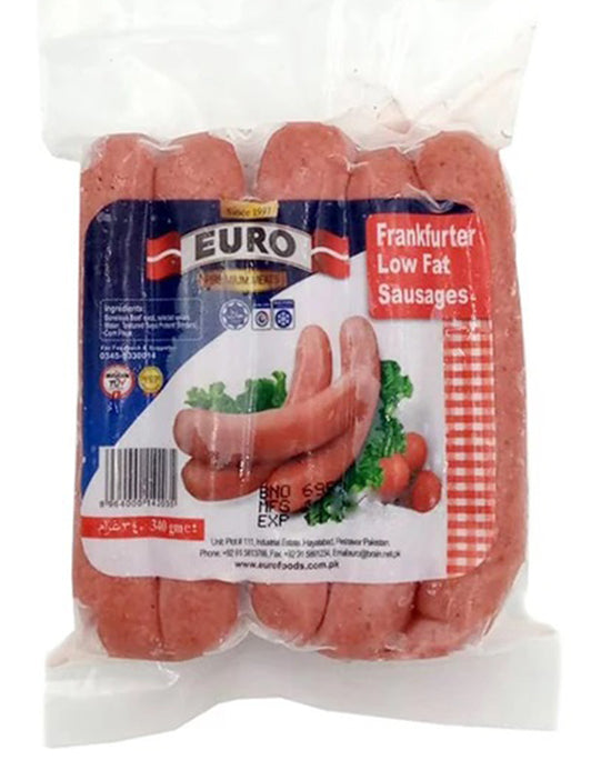 Euro Foods Frankfurter Sausages 340g