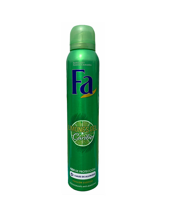 Fa Deodrant Spray Caribbean Lemon 200ml