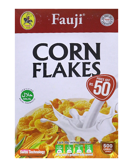 Fauji Corn Flakes 500gm