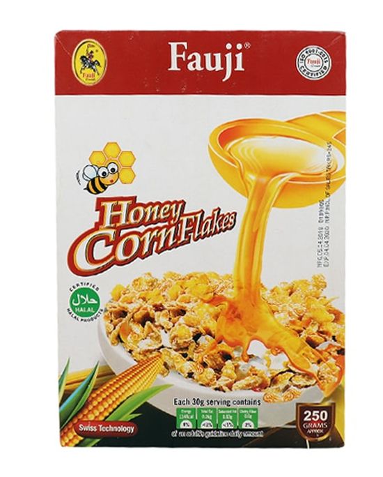 Fauji Honey Corn Flakes 250gm