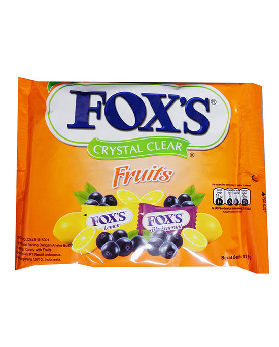 Fox's Fruits Candy Bag 125g