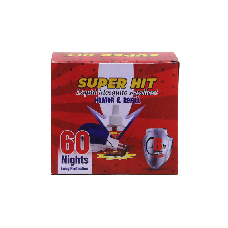 Super Hit Heater & Refill Set 60 Nights By Chase