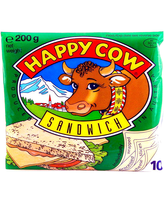 Happy Cow Cheese Slice 10'S Sandwich