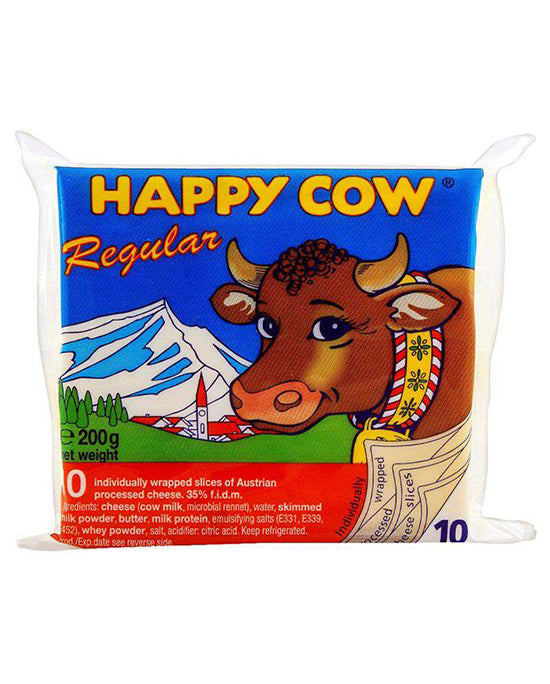 Happy Cow Regular Chesse Slice 10'S