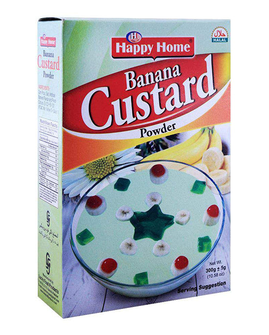 Happy Home Banana Custard Powder 100g
