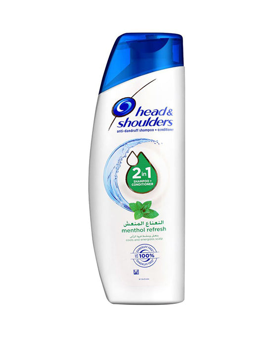 Head & Shoulders Shampoo Menthol Refresh 2 In1 360ml