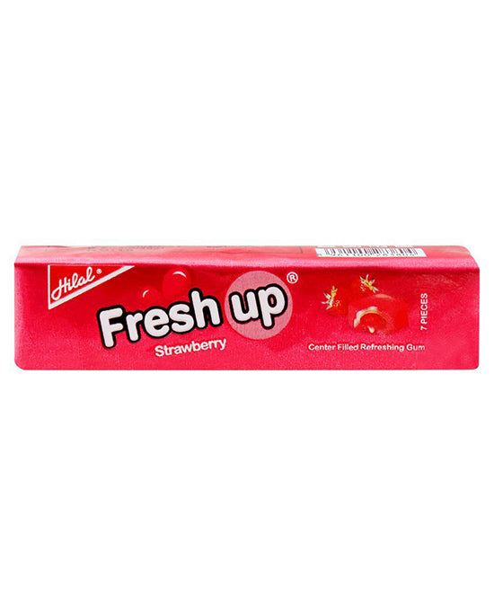 Hilal Fresh Up Strawberry Gum Stick