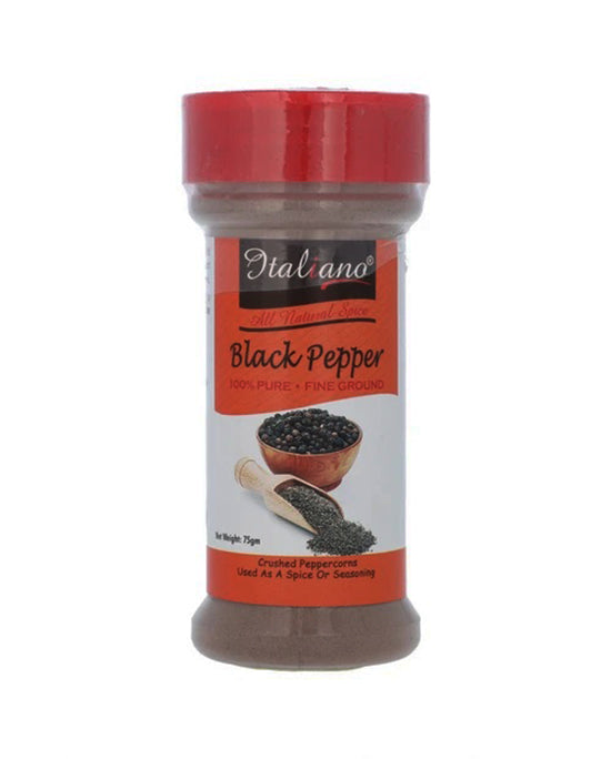 Italiano Black Pepper 75g