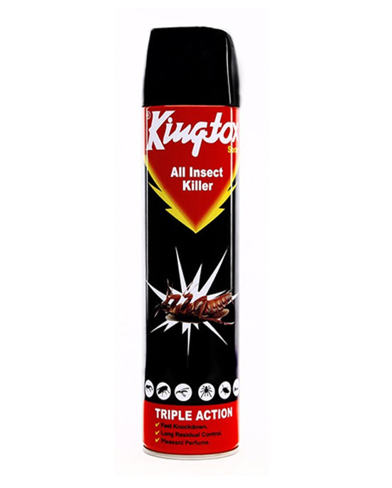 Kingtox Triple Action AIK Spray 325ml Black