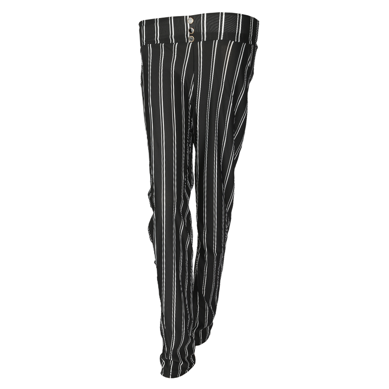 Women's Striped Pants - F