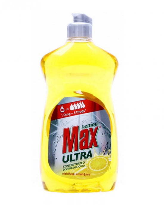 Lemon Max Ultra Yellow Dishwash Liquid 500ml