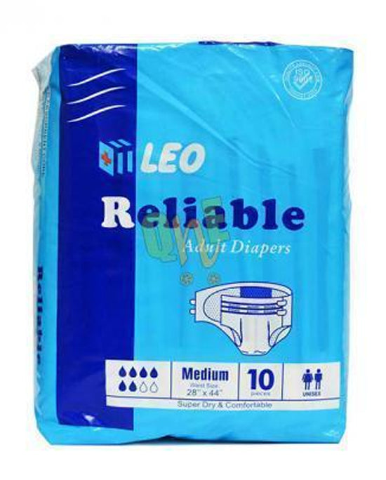 Leo Adult Diapers 10's Medium