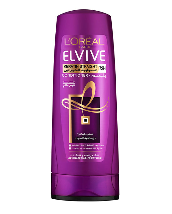 Loreal Conditioner 175ml Keratin Straght 72h