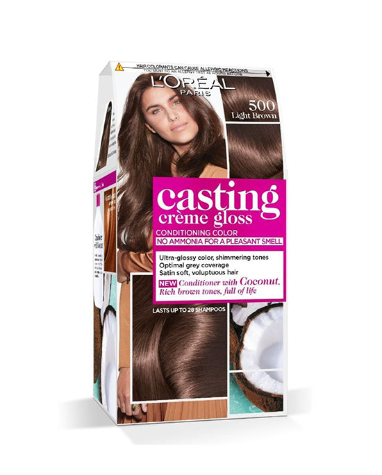 Loreal Hair Color Casting 500 Light Brown