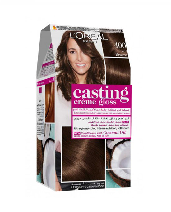 Loreal Hair Color Casting 400 Brown