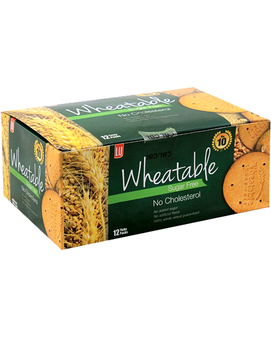 Lu Wheatable Sugar Free Biscuits T/P 12's