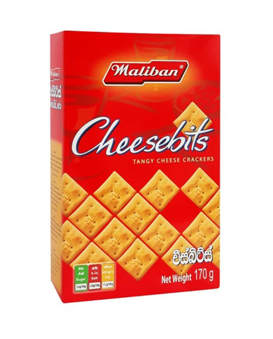 Maliban Biscuit Cheese Bits 170g