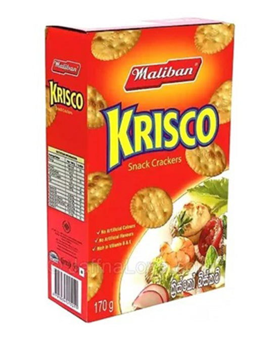 Maliban Biscuit Krisco Snack Crackers 170g