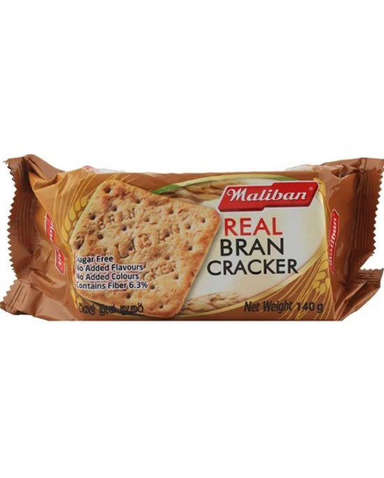 Maliban Real Bran Cracker Biscuit 140g