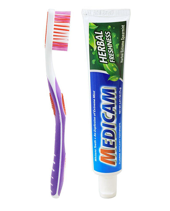 Medicam Herbal Tooth Paste With Bursh 75g
