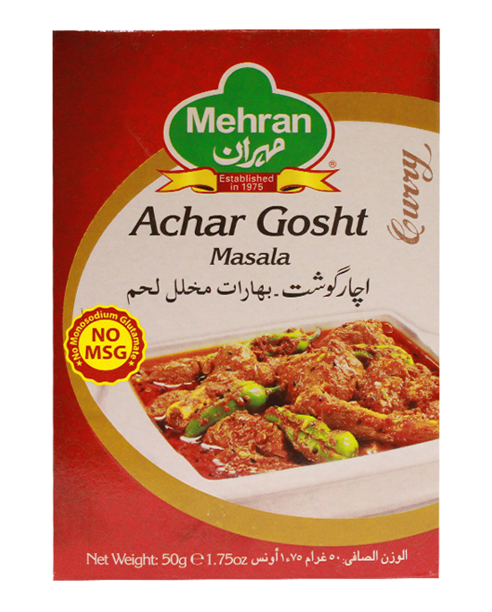 Mehran Recipe Masala Achar Gosht 50g