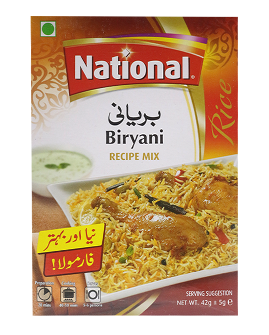 National Biryani Masala Mix 45g