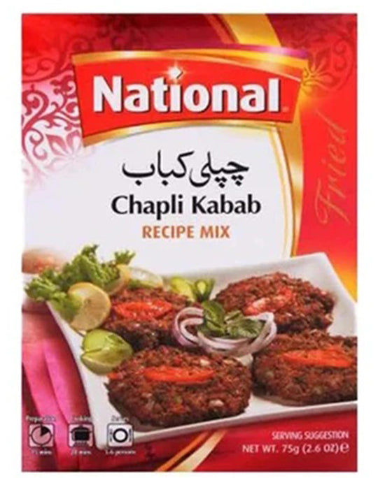 National Chapli Kabab Masala Mix 75g