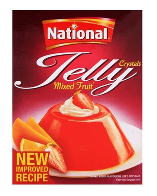 National Jelly Mix Fruit 80g