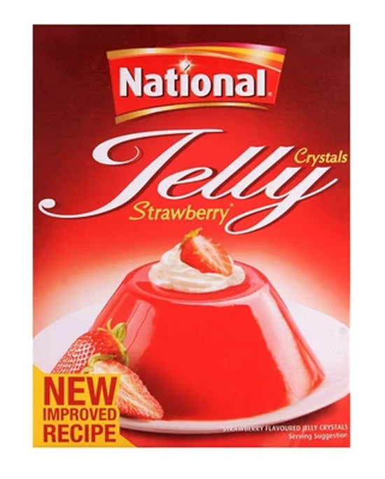 National Jelly Strawberry 80g
