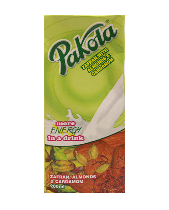 Pakola Zafran ,Almond & Cardamon Milk 200ml