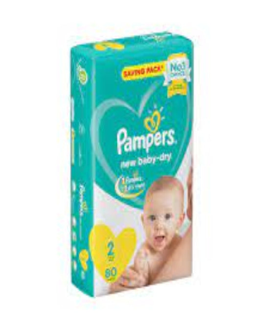 Pampers Diapers Mega Pack 80's Mini