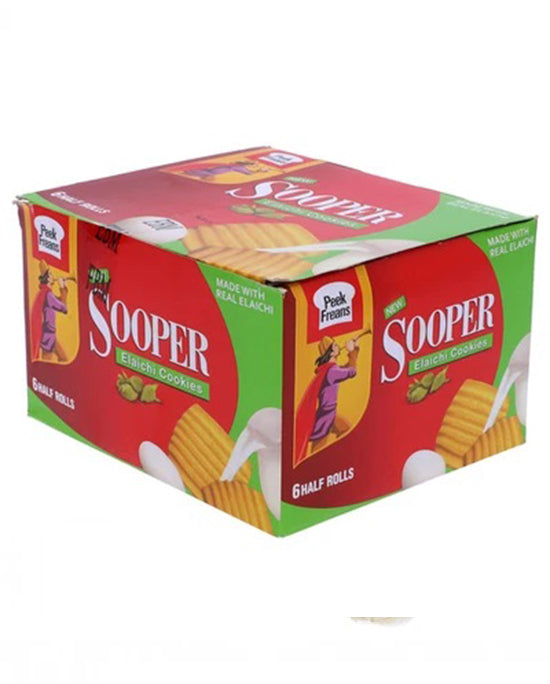 Peek Freans Sooper Elaichi Biscuits H/R 6's Box
