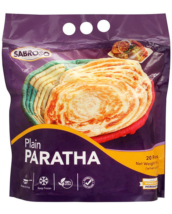 Prime Frozen Eastern Paratha Plain 1600g 20s