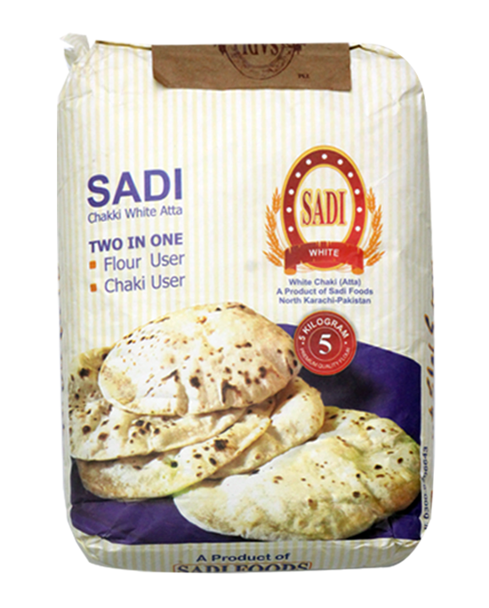 Sadi Atta Fine 5kg White 2-in-1