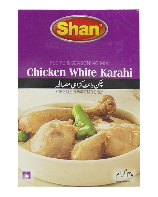 Shan Chicken White Karahi Masala 50g