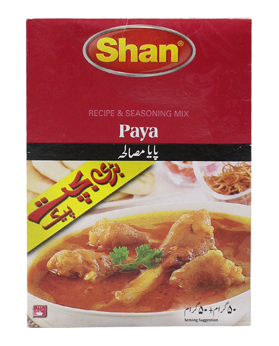 Shan Recipe Masala Paya Double Pack 100g