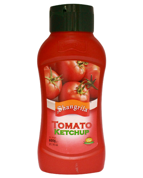 Shangrila Tomato Ketchup Sauce Bottle 600gm